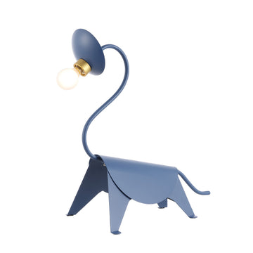 Bradley 16" Modern Industrial Iron Brachiosaurus LED Kids' Lamp - JONATHAN Y